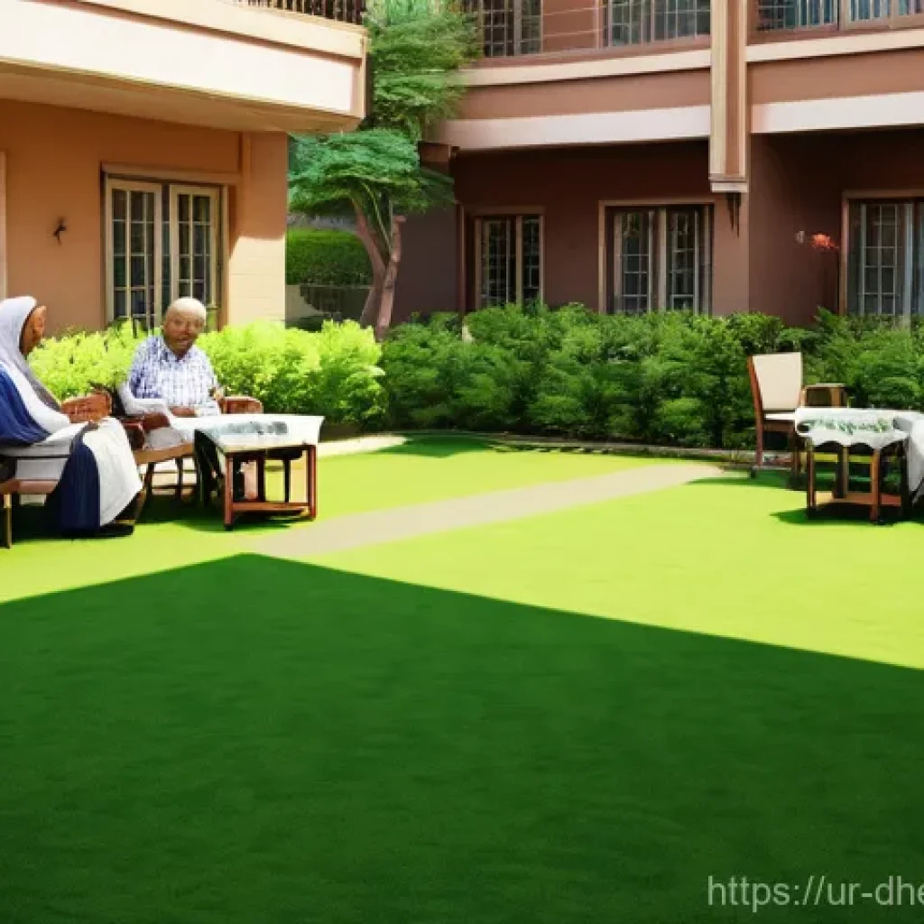 고령화 사회를 대비한 주거 형태 - Vibrant Senior Living Community in Pakistan**
"A bright, modern senior living community in Pakistan...
