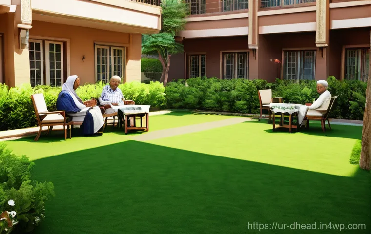 고령화 사회를 대비한 주거 형태 - Vibrant Senior Living Community in Pakistan**
"A bright, modern senior living community in Pakistan...